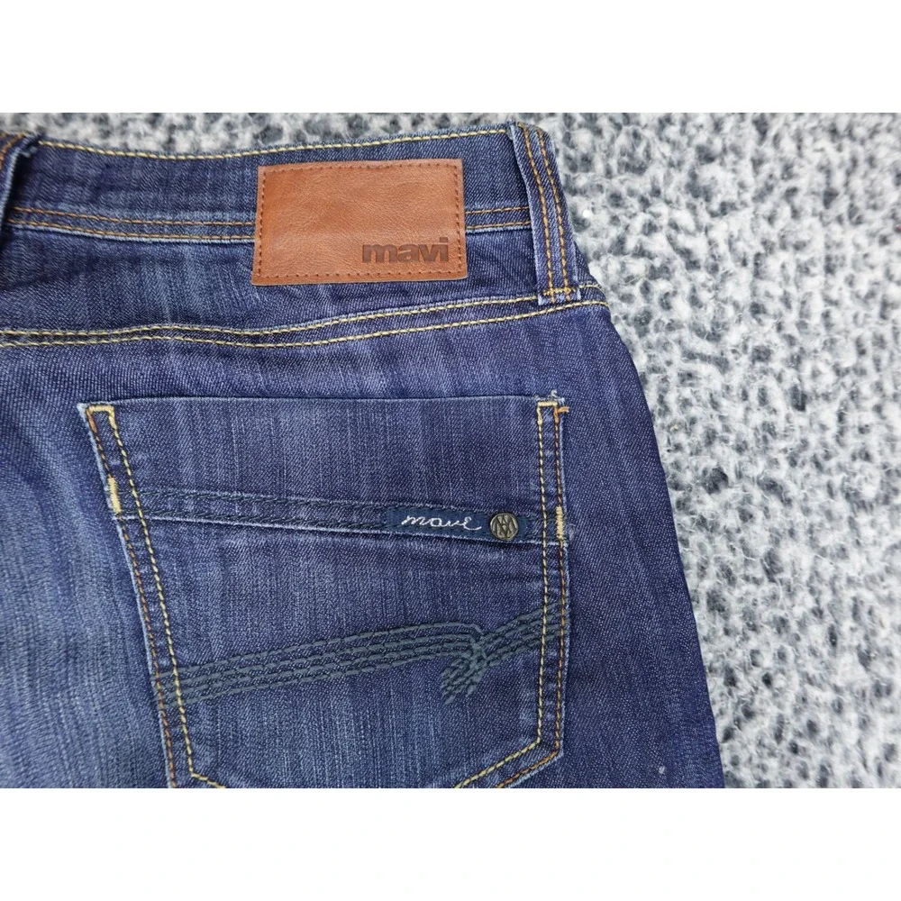 Mavi Zach‎ Straight Leg Jeans Mens 32x34 Dark Indigo Blue ASU11749